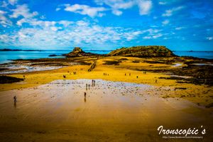 Winter beach